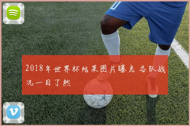 2018年世界杯结果图片曝光 各队战况一目了然